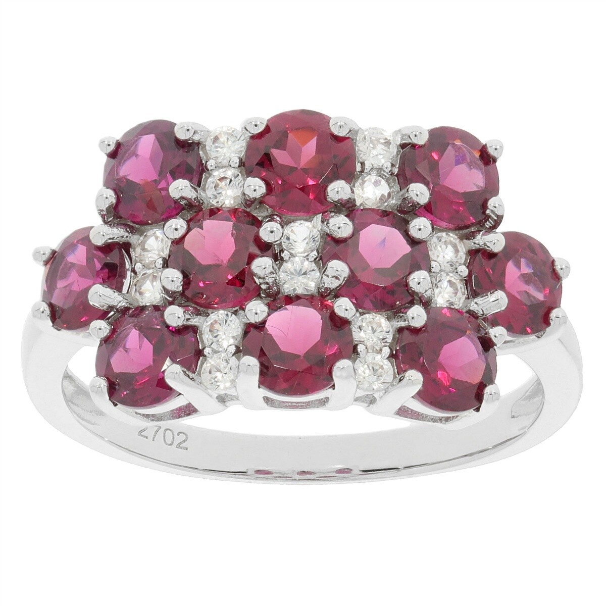 Sterling Silver Semi Mount Ring Setting Round RD 4x4mm