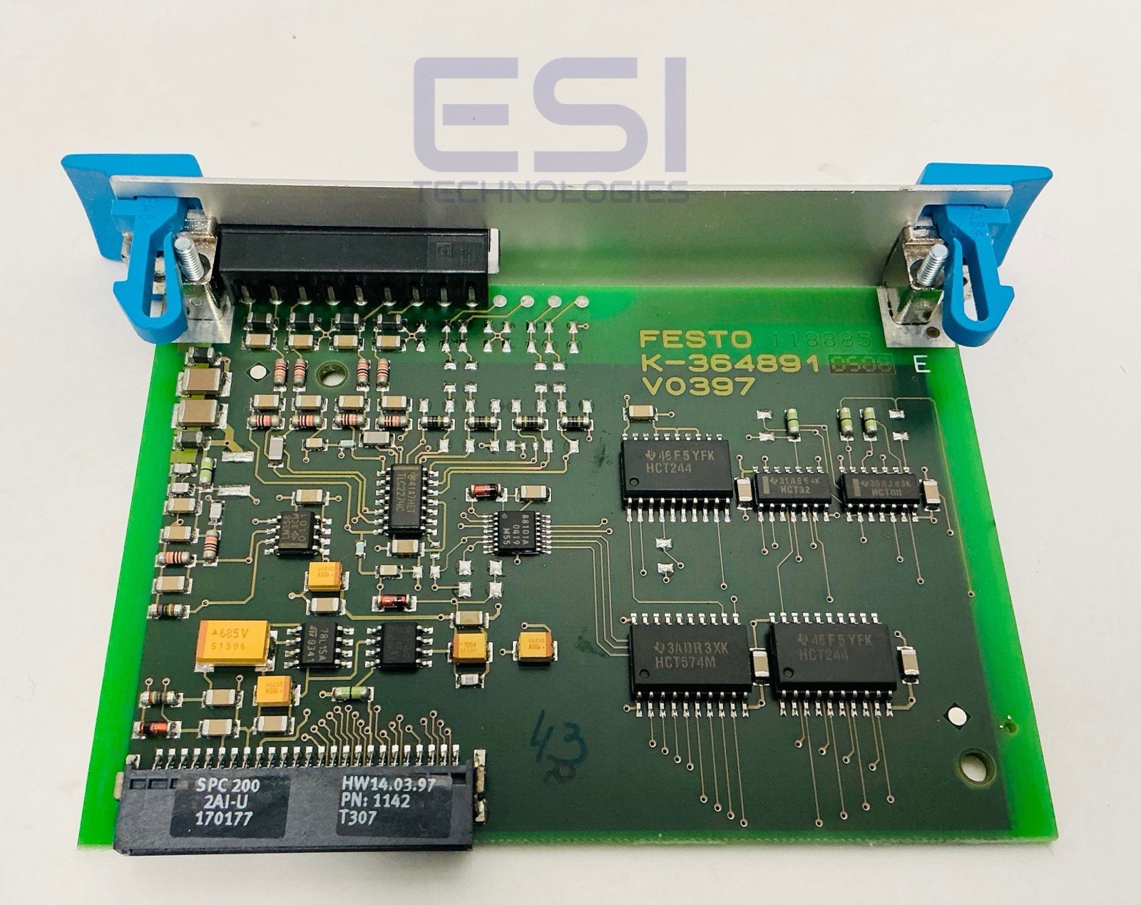 SPC200-2A/-U Analogue setpoint specification, 2 channels
