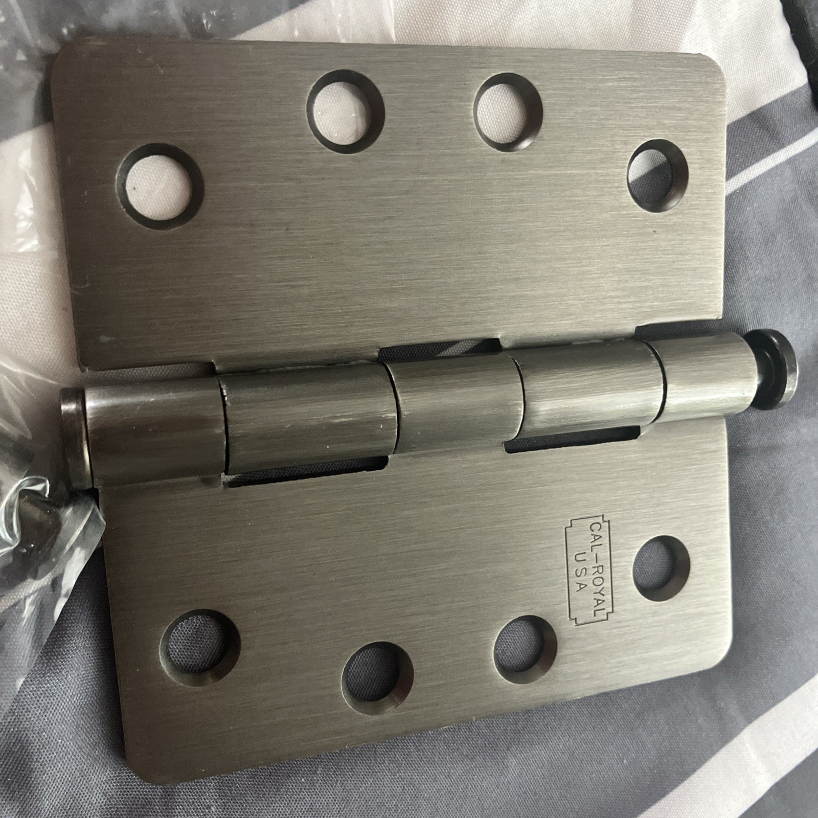 3 CRP Nickel 4”x4” Hinges TBHRC44 US15A