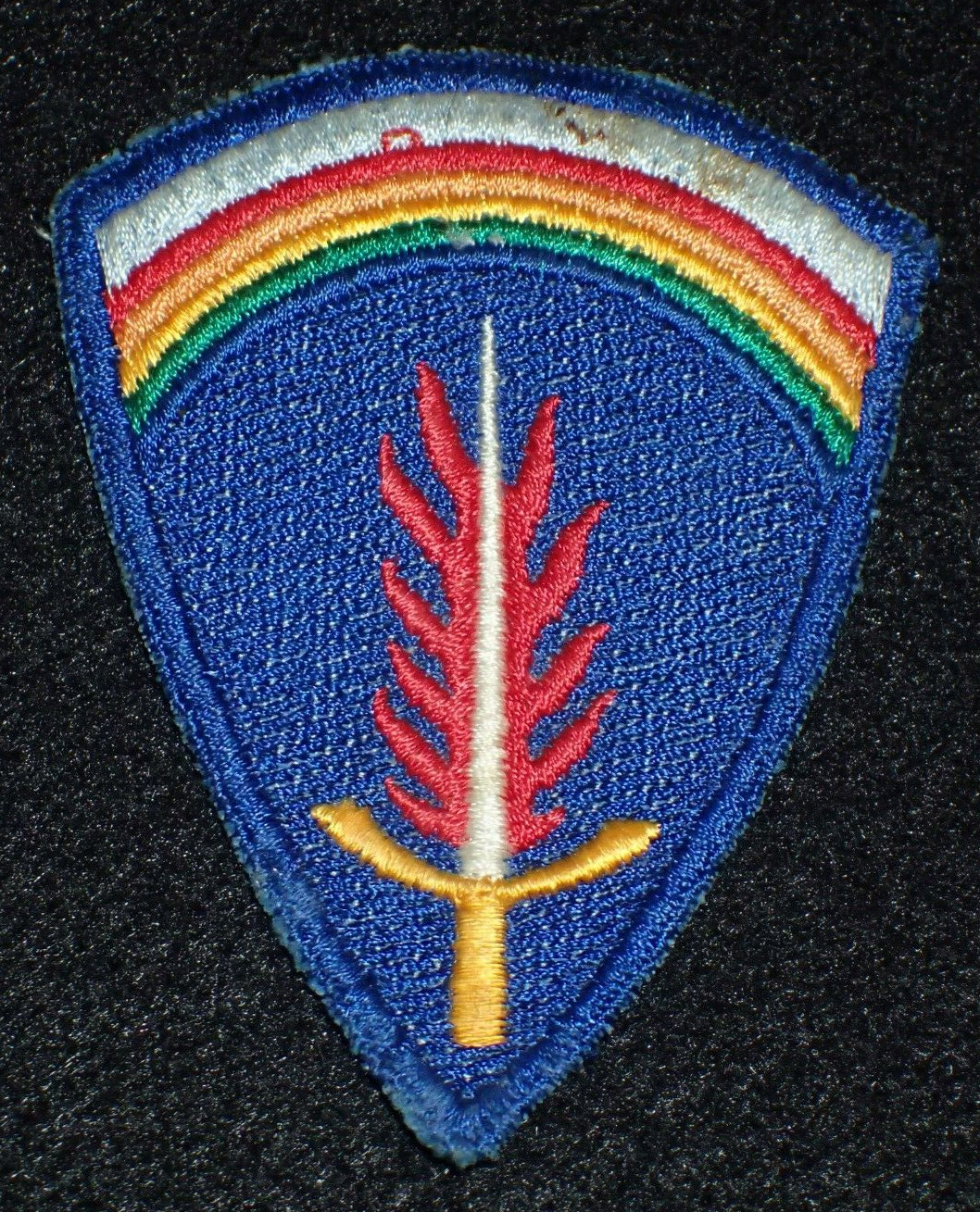 Germany Made US Army Europe SSI Shoulder Patch BEVO Type Early Production