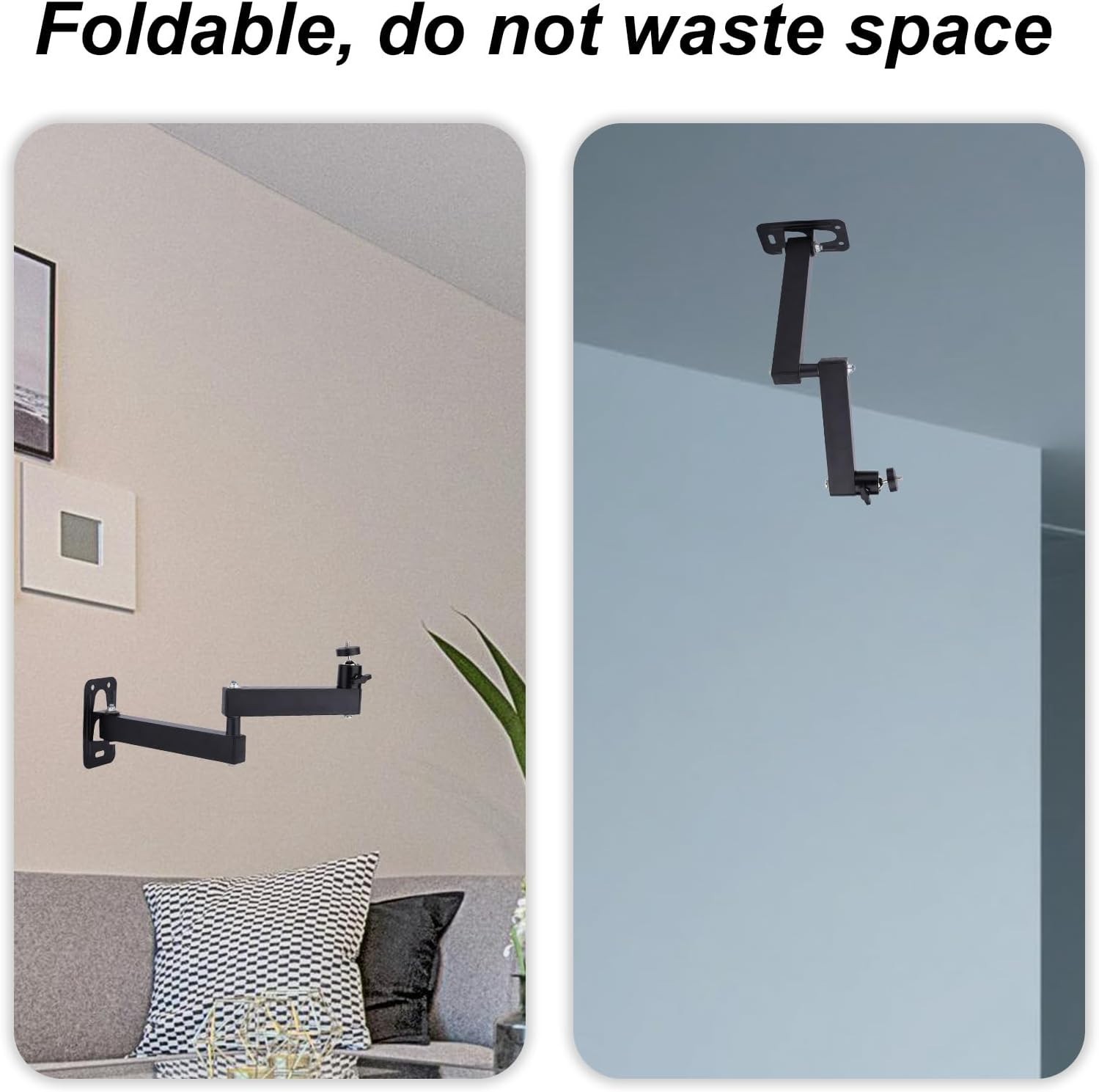 Foldable 180° Adjustable Projector Stand for Versatile Viewing – 2kg Capacity