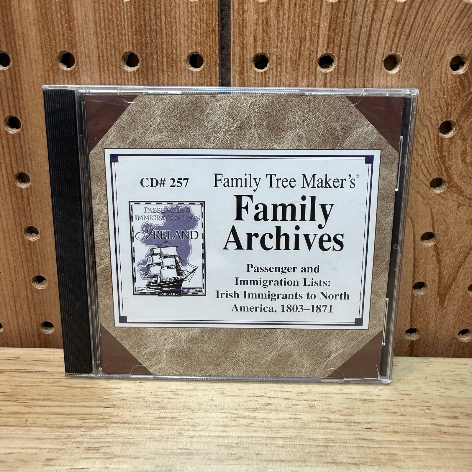Family Tree Maker CD 257 Passenger and Immigration Lists Irish 1803-1871