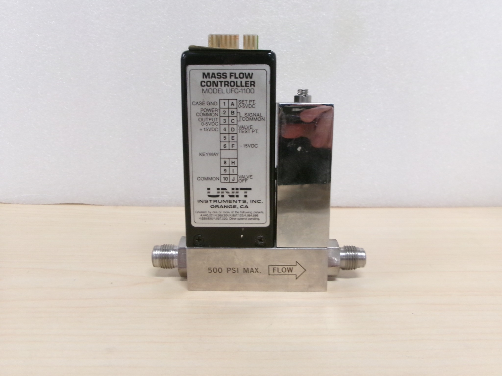 Unit, UFC-1100, Range 3 SLM, Gas N2, Used