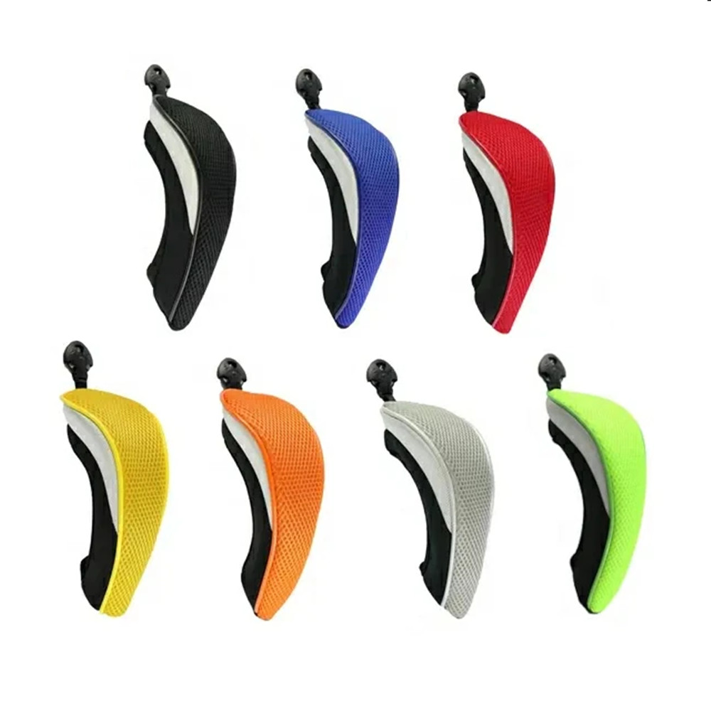 1/3/4pcs Set Brief Mesh Golf Club Head Cover Fit All Brands Rescue Hybrid UT New