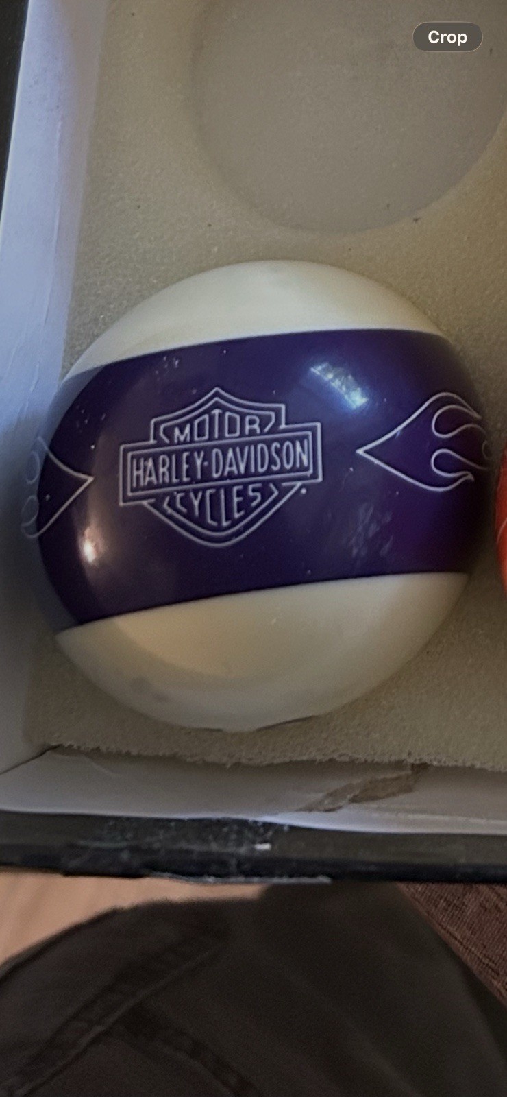Harley Davidson Individual Replacement/decoration Pool Ball 12 Twelve Ball Only