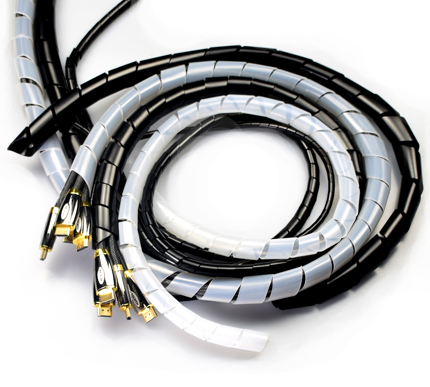 Cable Wire Neat Wrap Qty Home Cinema TV Management Organisation Set -