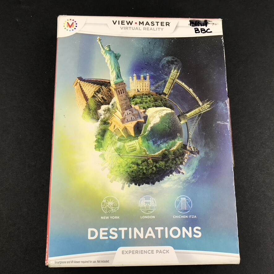 View-Master Virtual Reality SPACE Experience Pack & Destination Pack NIB
