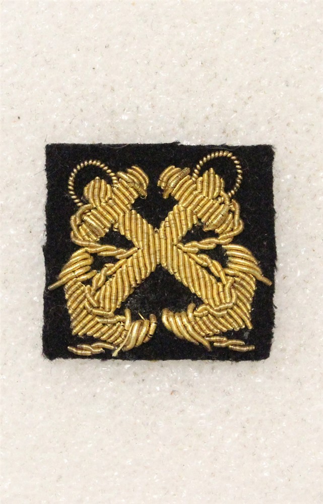USN Navy Sleeve Insignia 1029: W.O., Boatswain - single