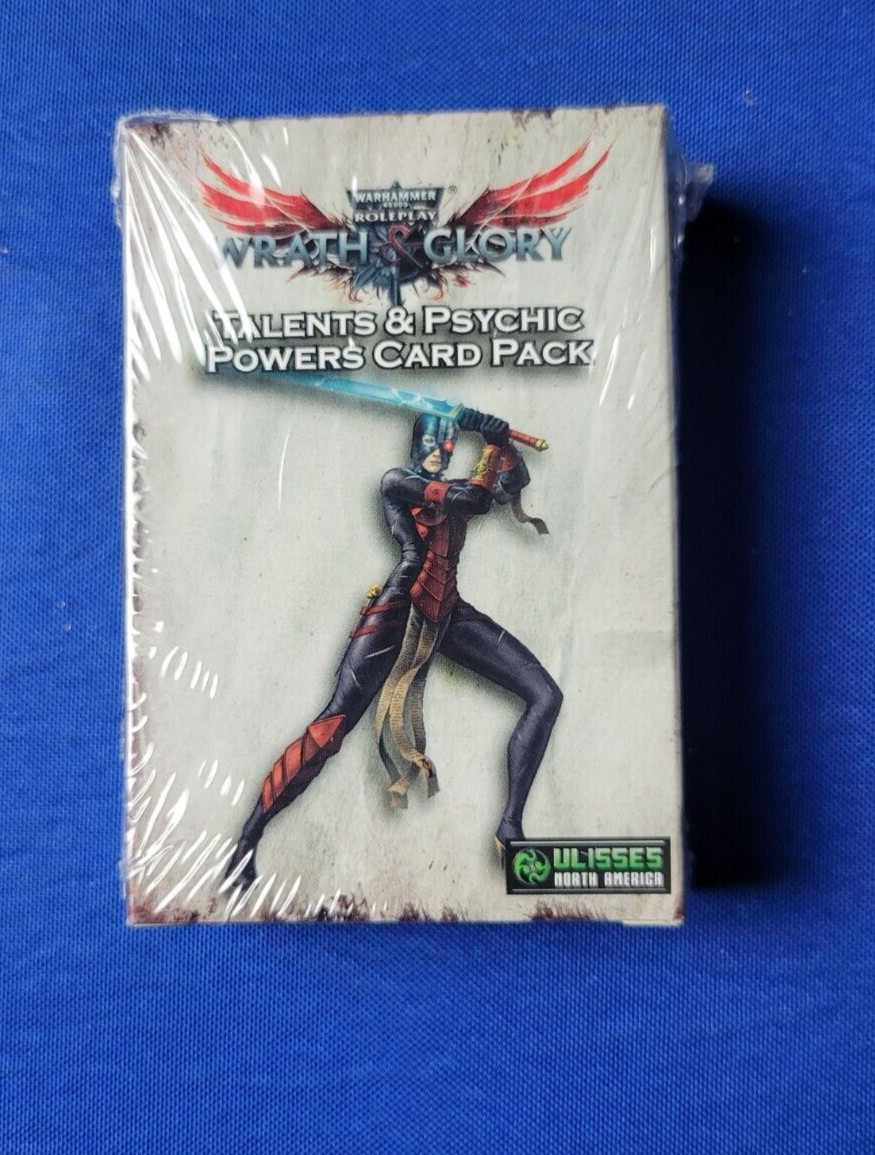 Wrath & Glory Talents & Psychic Powers Card Pack (SW) - Warhammer 40k Roleplay