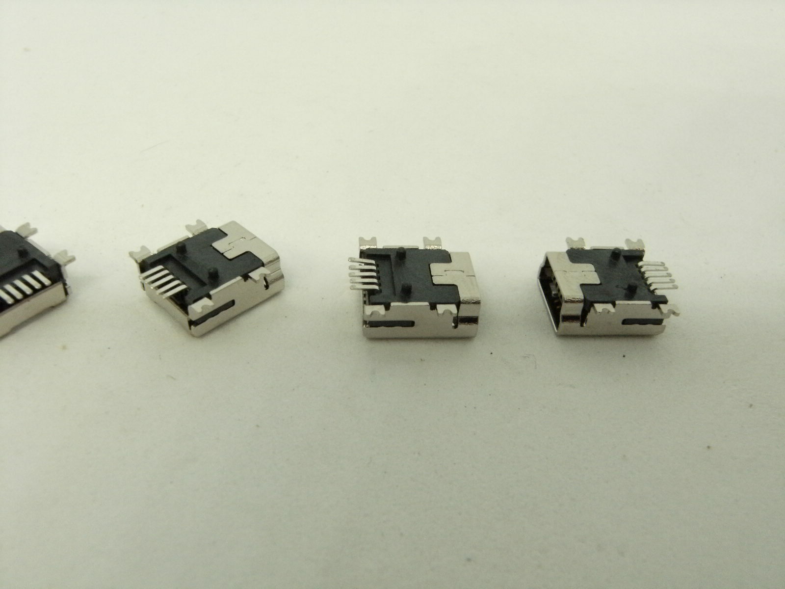 5 Pcs Pack Lot Mini USB Type B 5Pin Female Socket Right Angle SMD Jack Connector