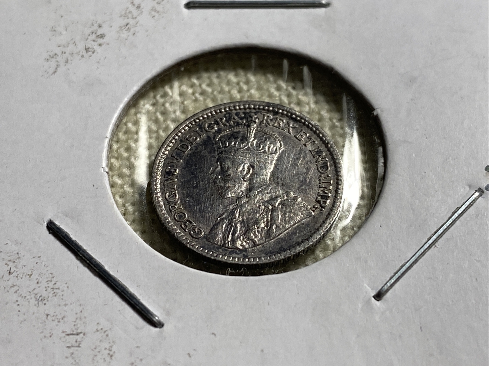 Canada 1913 5 Cents Silver