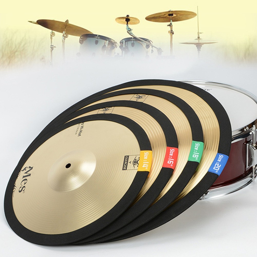 Mute Belt 12/14/16/18/20 Inch Accessories Cymbal Mute Dampener Drum Set