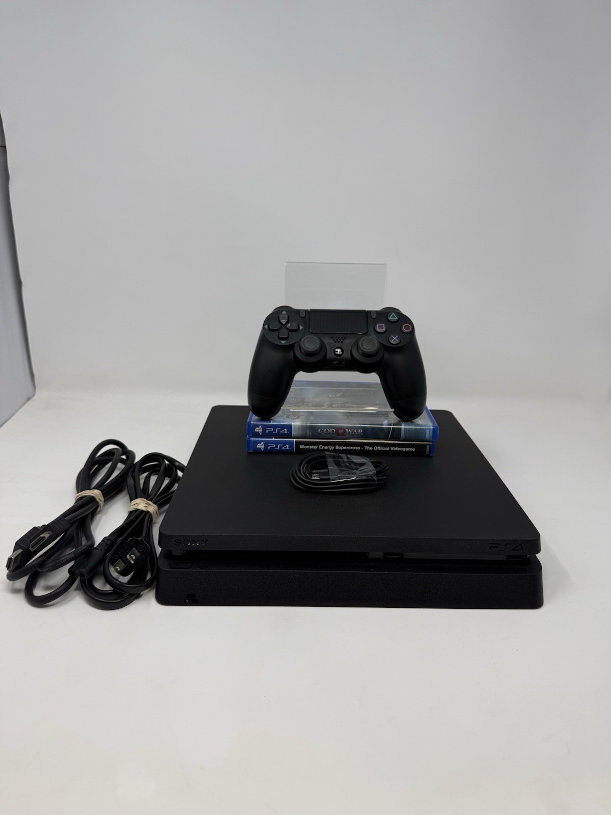 Sony PlayStation 4 Slim 500GB Video Game Console System Bundle NEW THERMAL PASTE