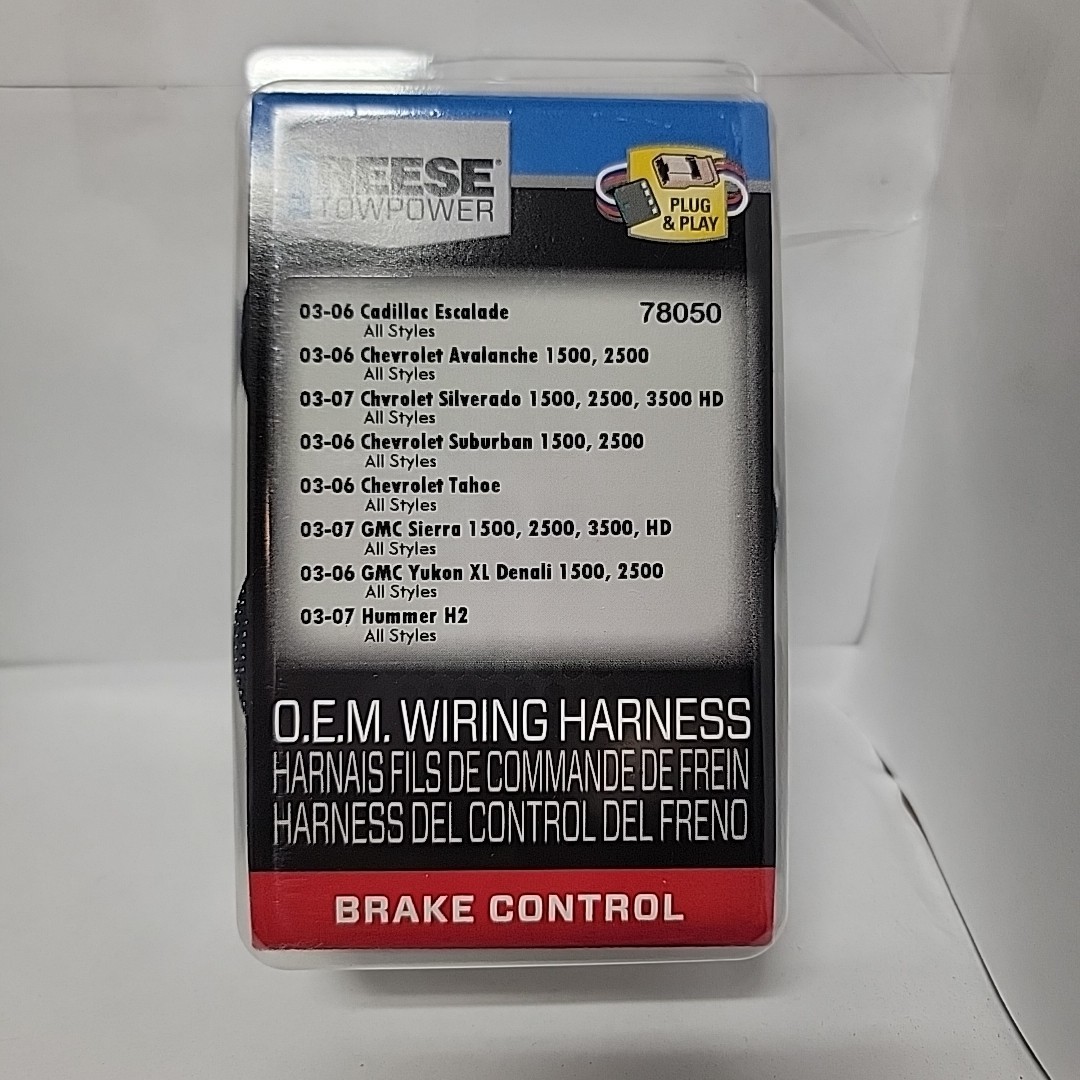 Reese Towpower 78050 Brake Control Wiring Harness Chevrolet/Cadillac/GMC/Hummer