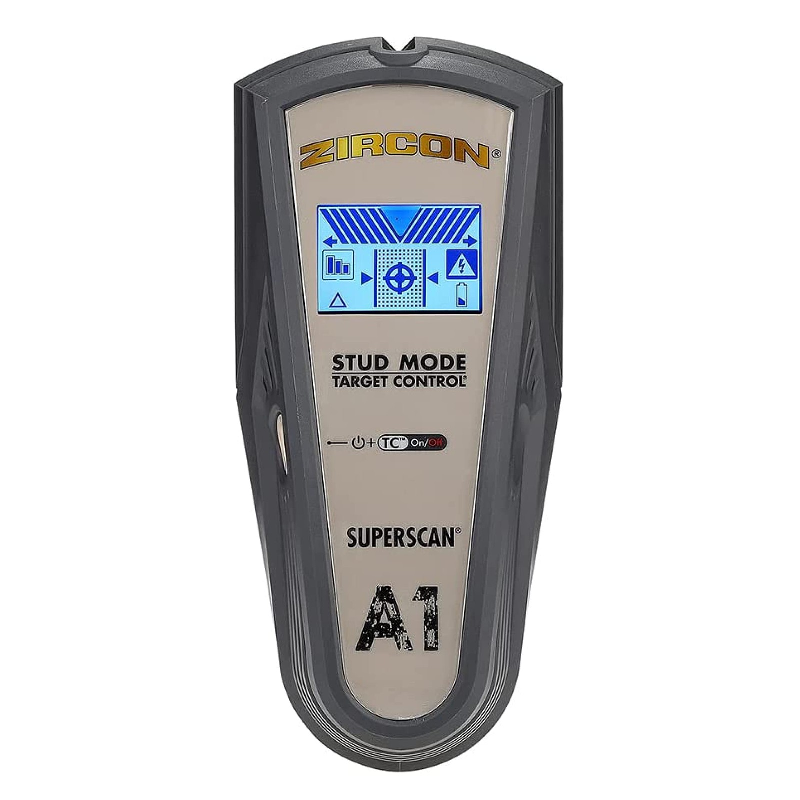 SuperScan A1 Advanced Stud Finder with Target Control and StudScan Mode