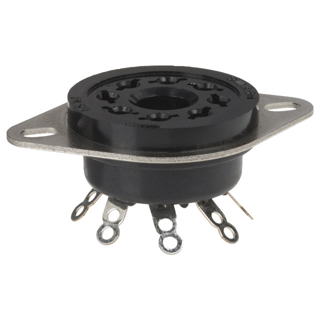 Omron PL08 Relay Socket, 8-Pin Octal, Panel/Chassis Mount, Solder Lug Terminals