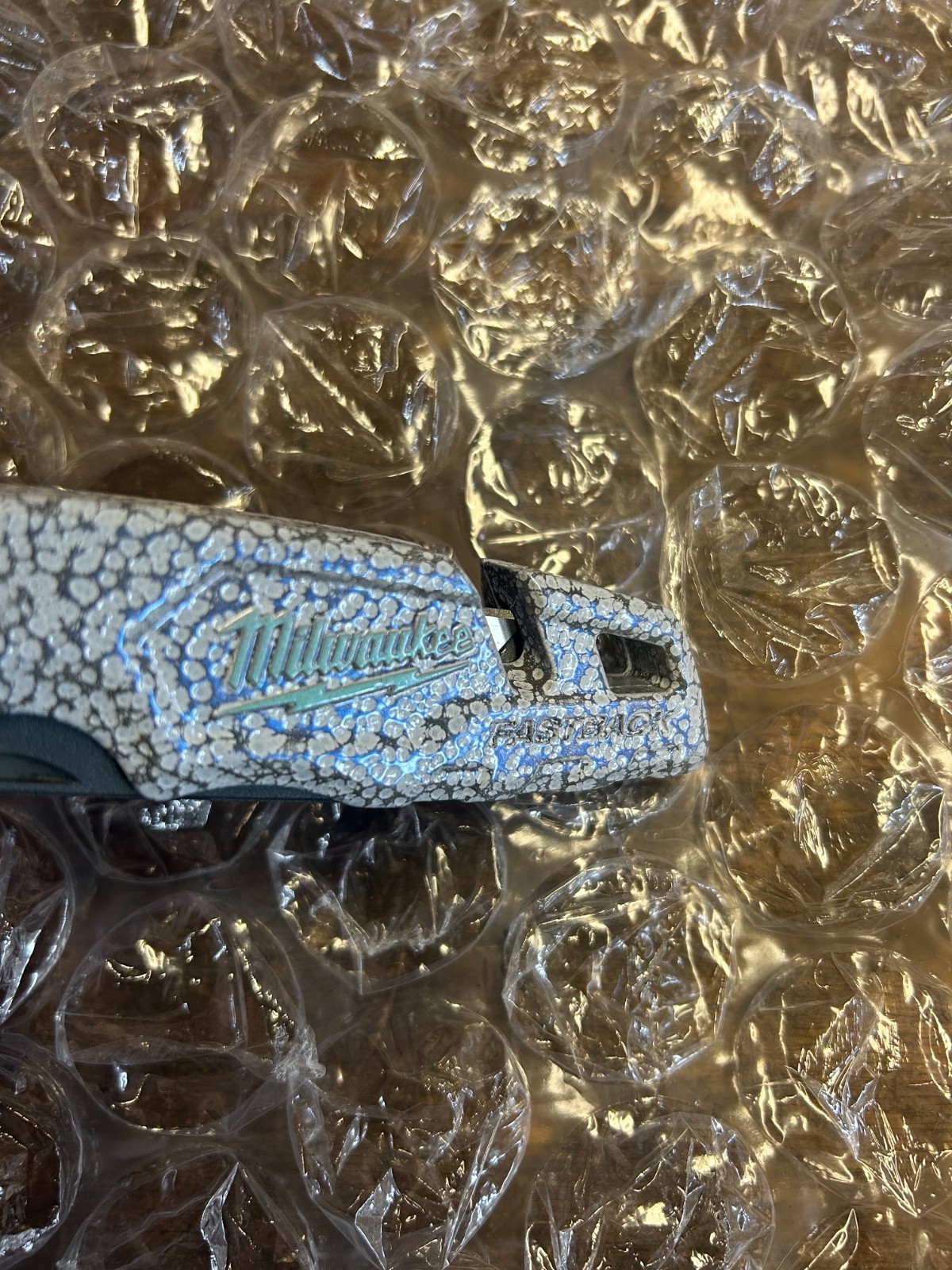 2 Milwaukee fastback knives custom powdercoated. READ DESCRIPTION