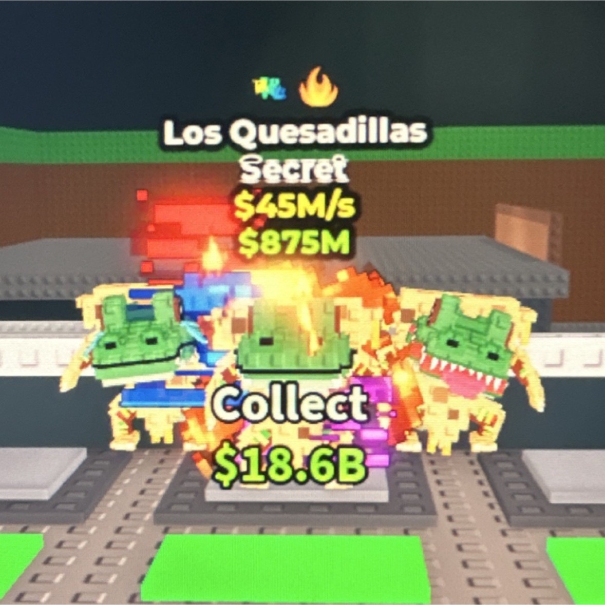 Los Quesadillas Secret Game Item Asset $45M/s $875M Collect Virtual Collectible