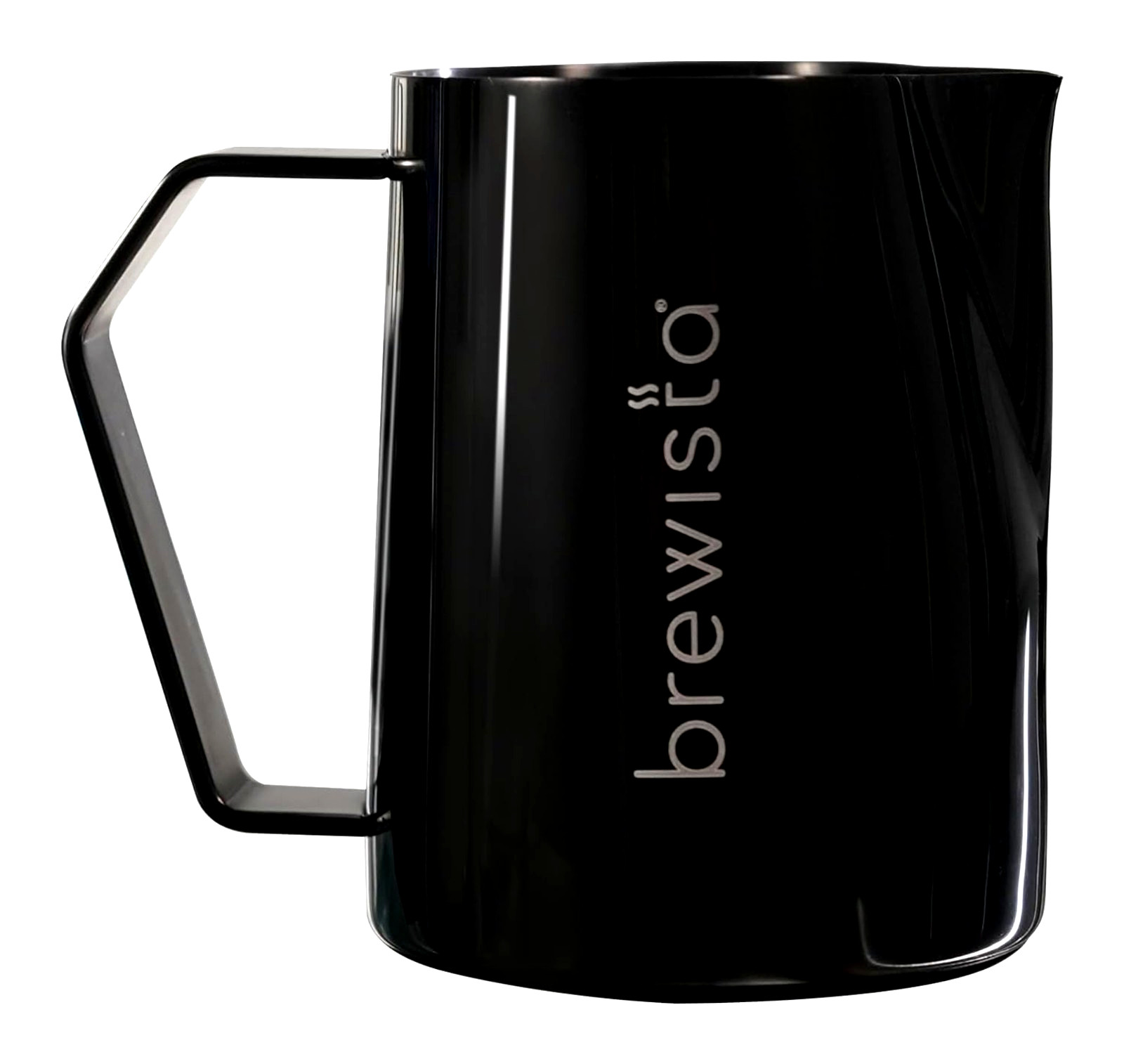 NEW with Box BREWISTA Artisan Milk Frothing Pitcher In Matte Black 24oz/720ml