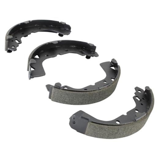 Rear Drum Brake Shoes, Compatible with 2014-2016 Mitsubishi Mirage FS1059