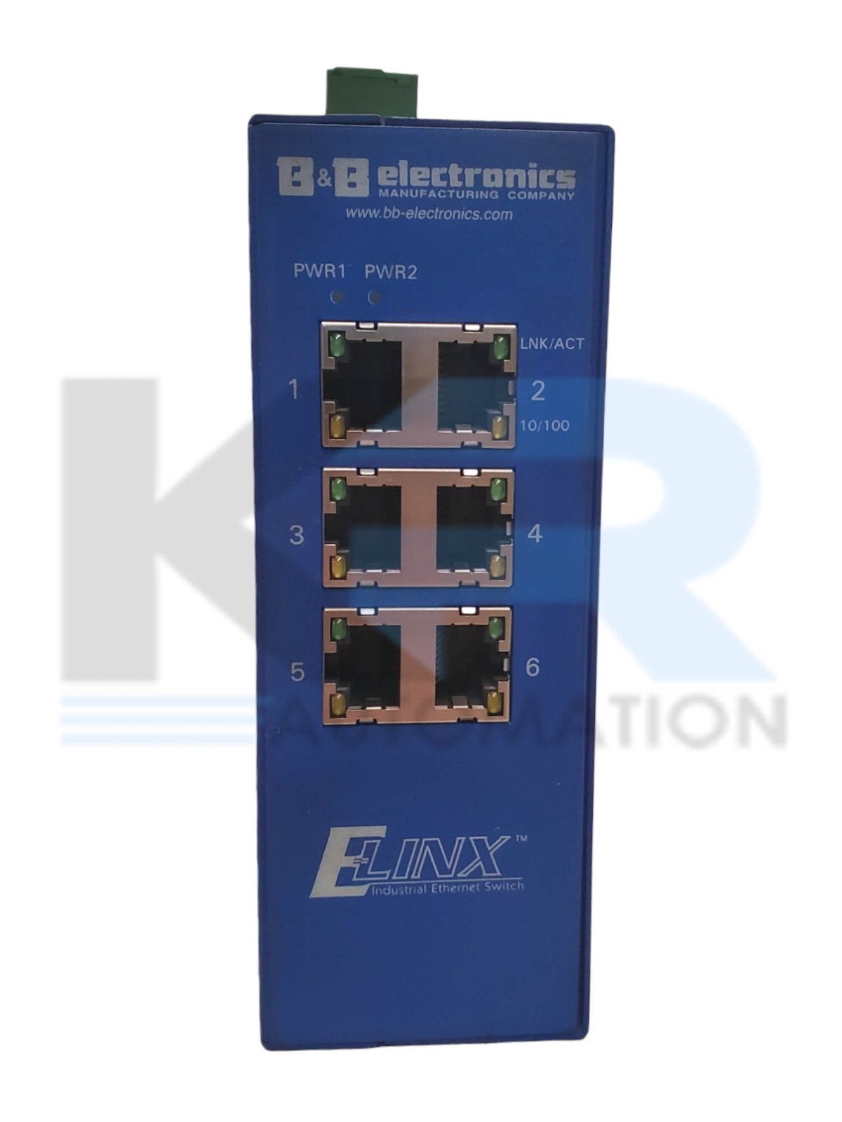B&B Electronics EIR306 Ethernet Switch 6 Copper Ports 10/100 Base