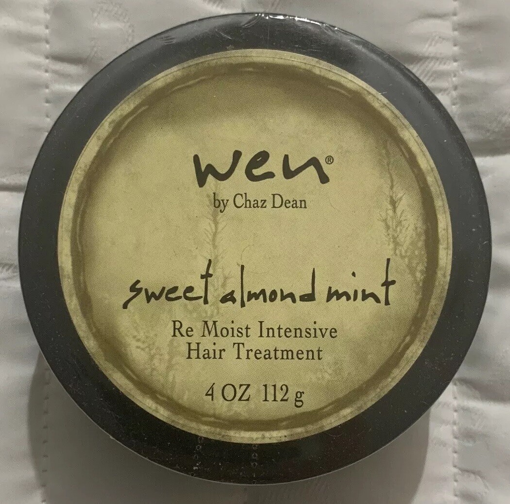 Wen Sweet Almond Mint Re Moist Intensive Hair Treatment 4oz By Chaz Dean FreeSH