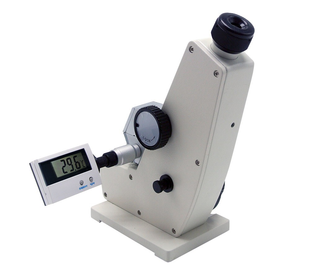 Monocular Refractometer Abbe Refractometer Lab Monochromatic Abbe Refractometer