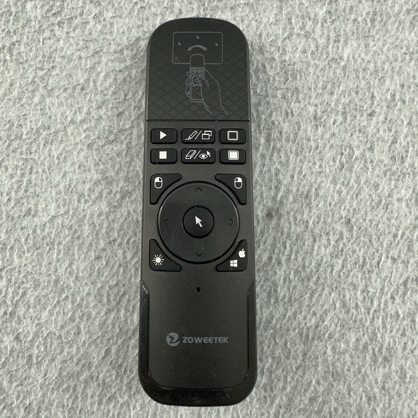 Zoweetek Remote Control Wireless Presenter Red Laser Pen Pointer Mouse Functions