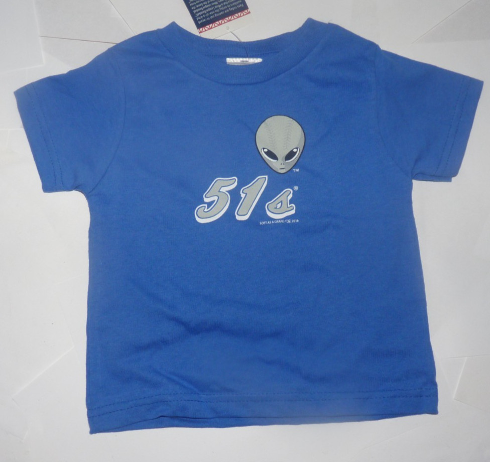 NEW MILB Las Vegas 51s Baseball T Shirt 2T / 2 Toddler Kids NWT 66BR