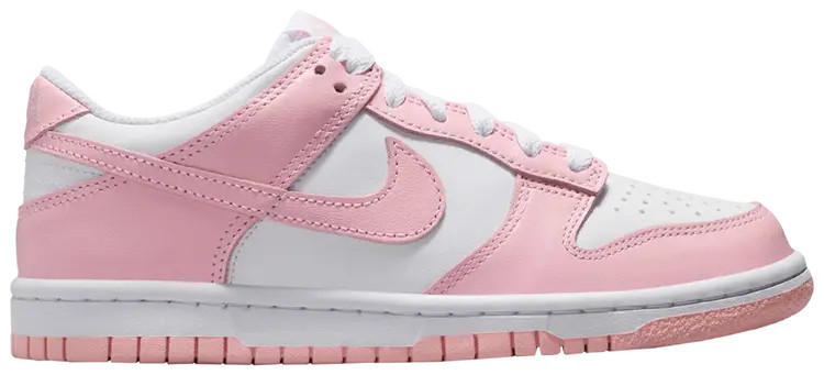 Nike Dunk Low Grade School Medium Soft Pink FB9109-125 Youth Size