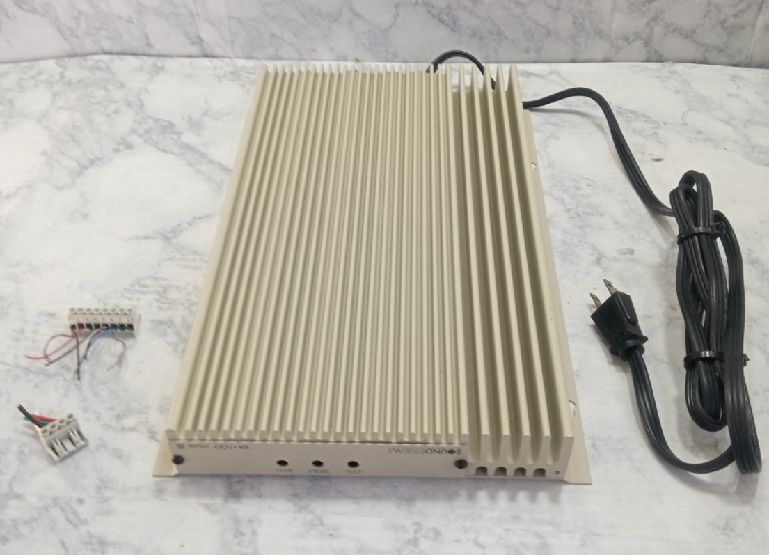 Soundstream Amplifier RA100 Mark lll With Connectors