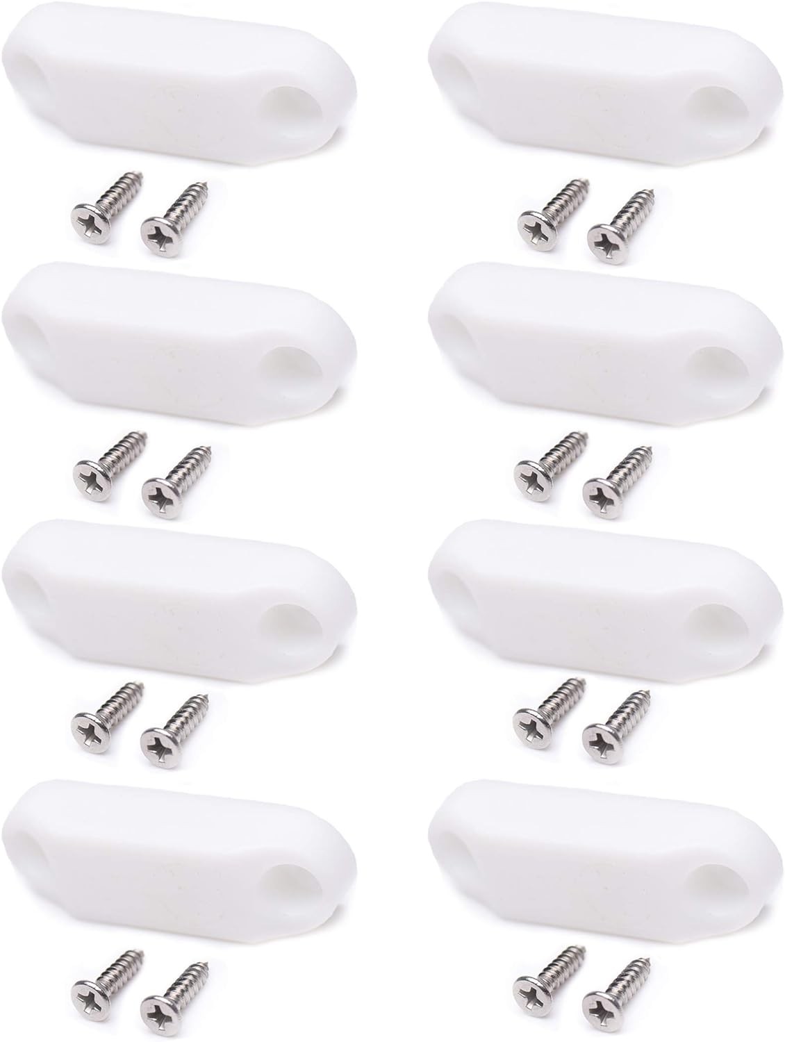 4 Pairs Magnetic Baggage Door Catch and Holder Kit RV Storage Door Latch