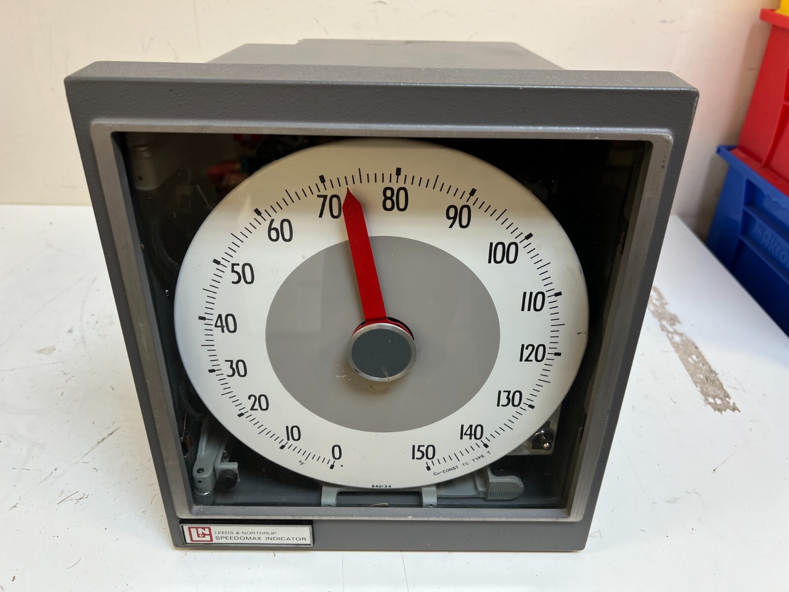 Vintage Leeds Northrup Speedomax Indicator