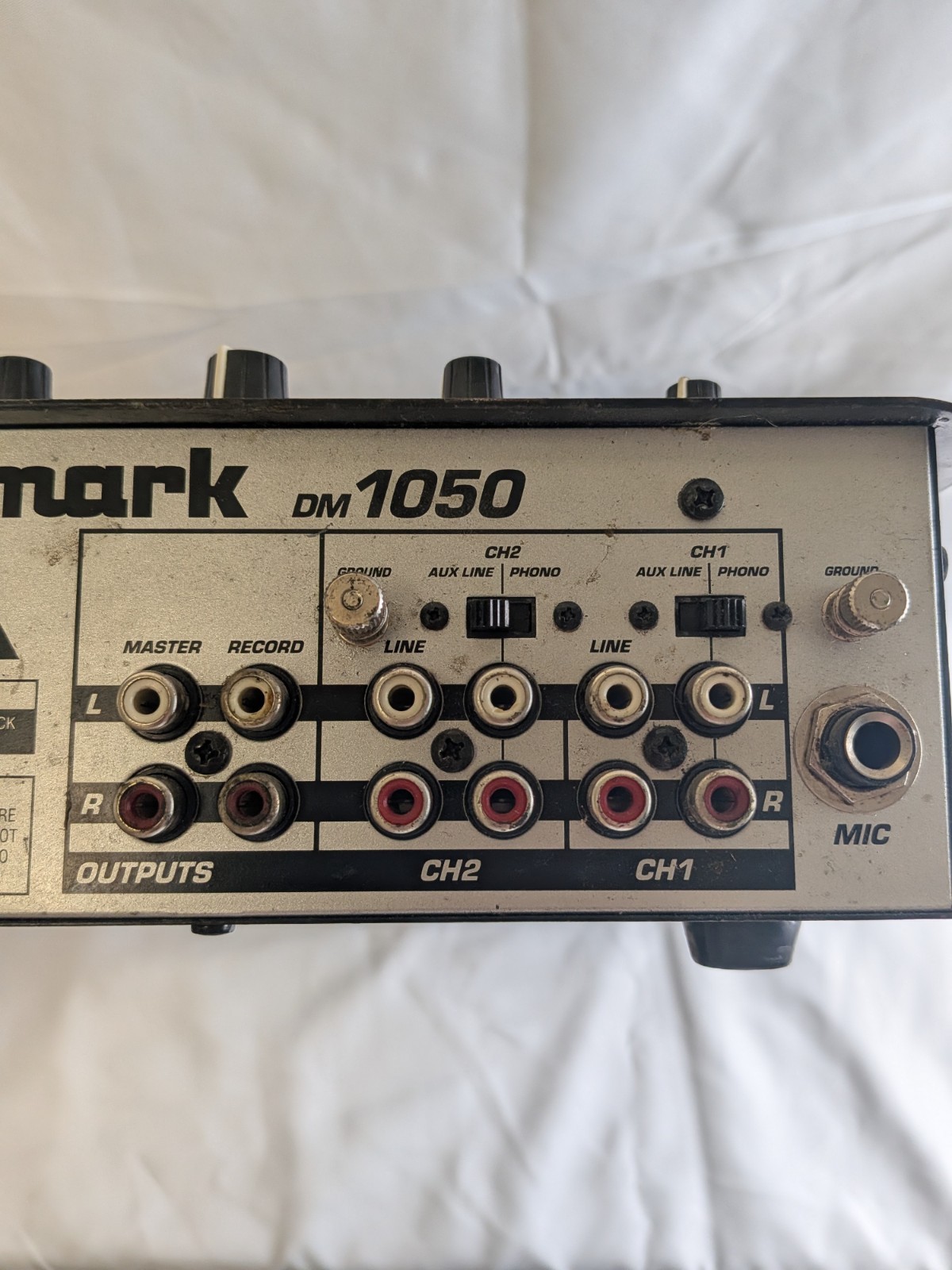 Numark DM1050 Mixer DJ Equipment Used UNTESTED Read