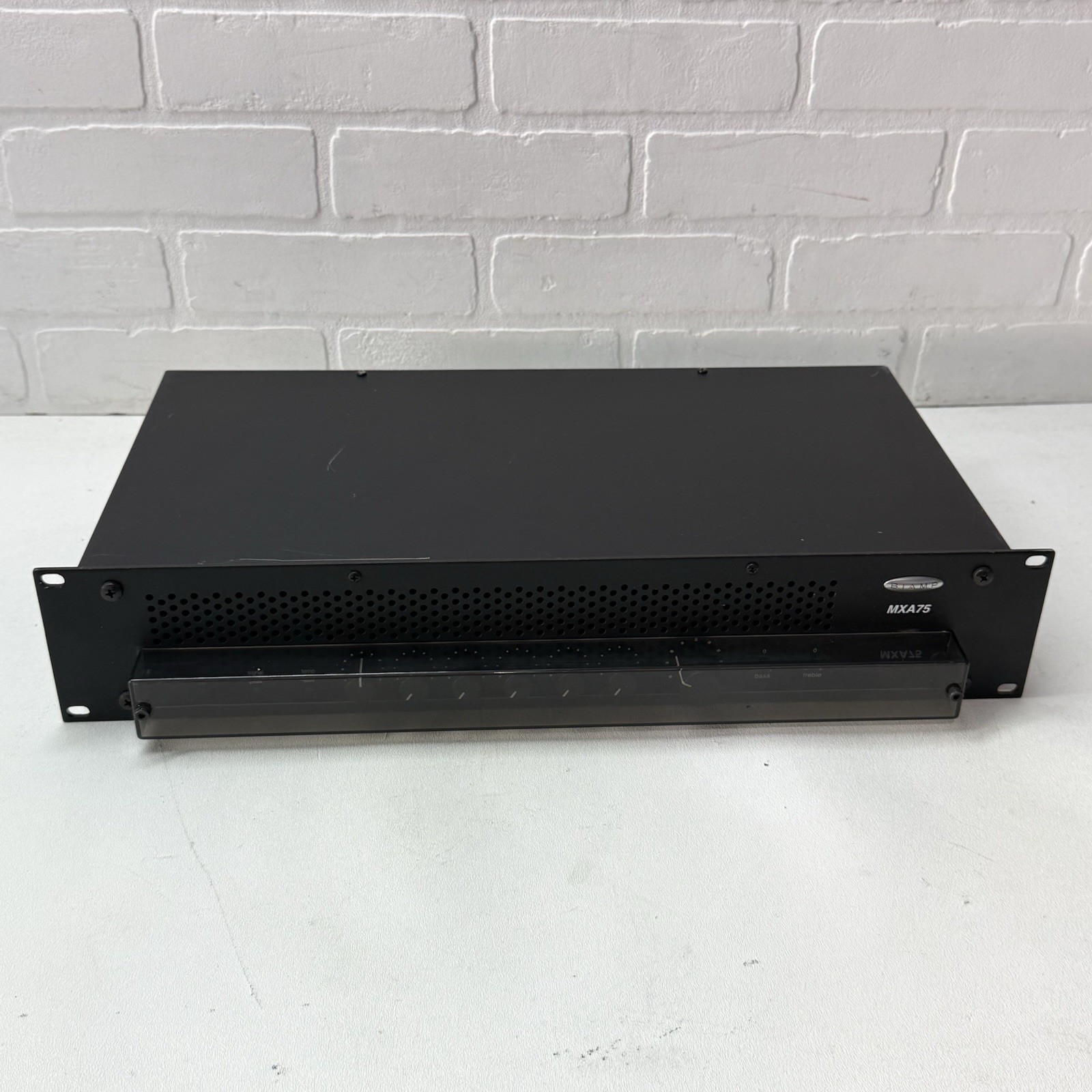 Biamp MXA75 6-Channel 75W Mixer Amplifier, 25V/70V/100V & 4Ω Outputs