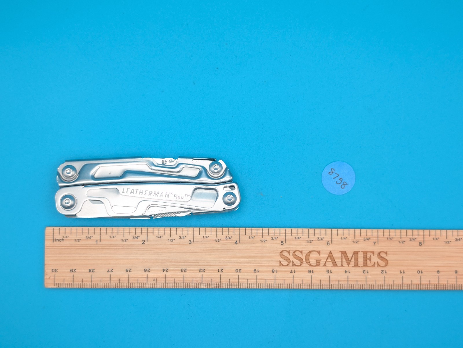 Leatherman Rev 3.8" Multi-Tool, Stainless!