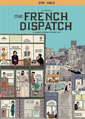 The French Dispatch (DVD, 2021) The Disc Only Rdbx F425