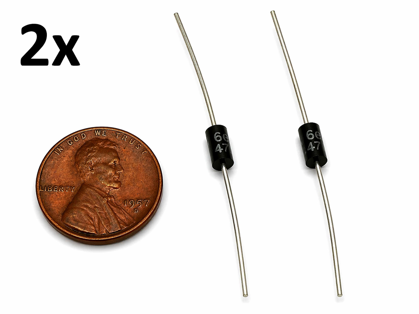 2 Pieces SF16 Ultrafast Recovery Diode DO-41 MDD Diodes Fast Recovery E81