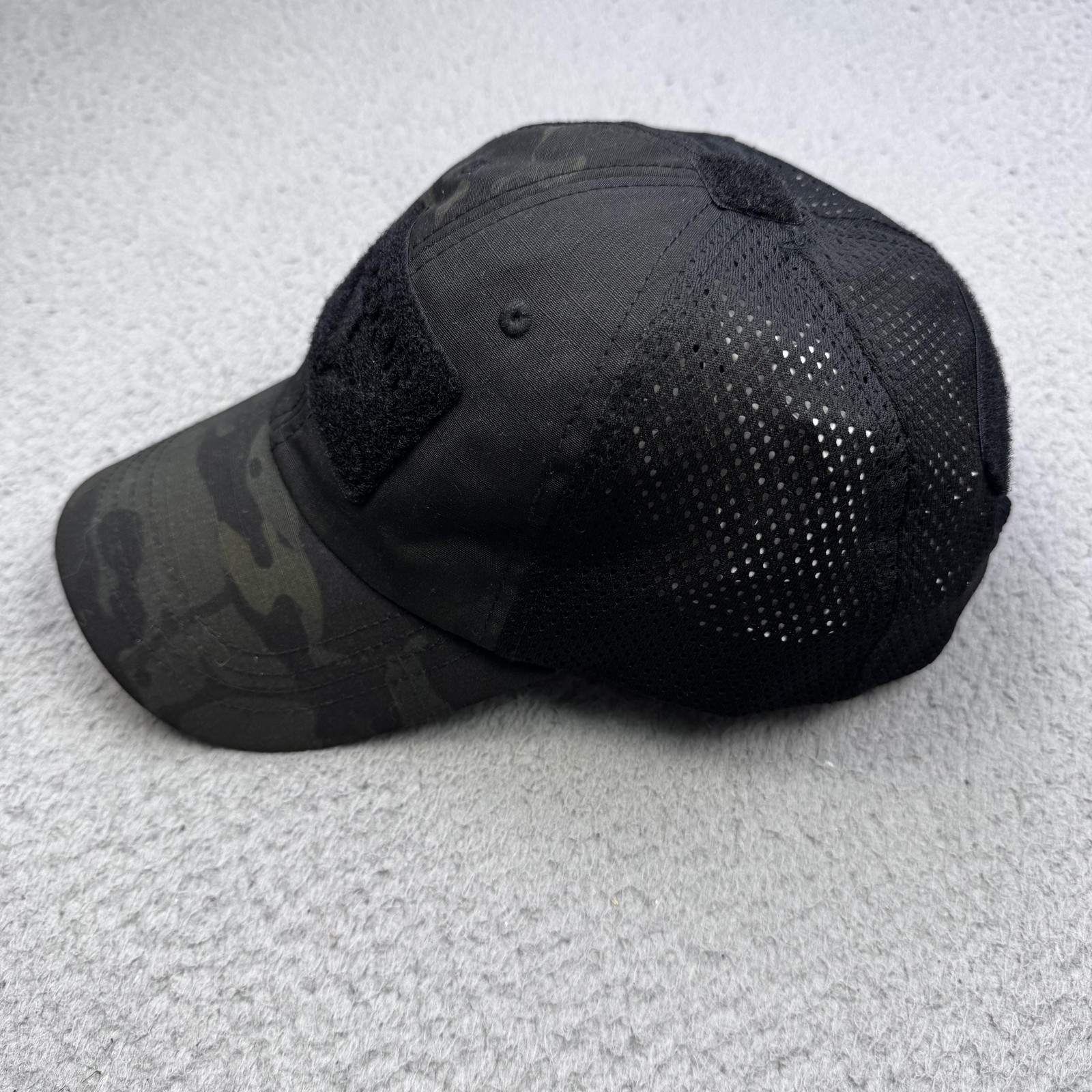 Condor Tactical Mesh Back Adjustable Cap Multicam Black Patch Mens One Size Hat
