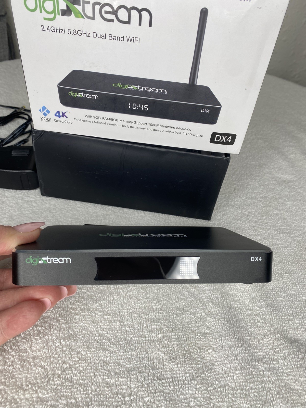 DigiXstream DX4 Quad Core 4K Android Media Box Original Box