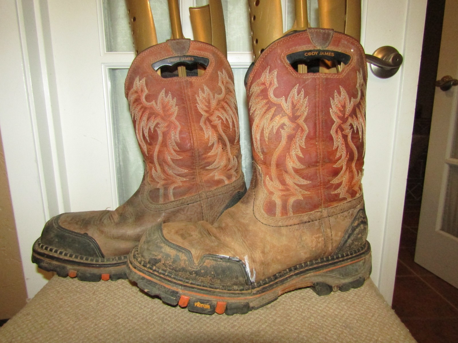 Cody James DBP-12 Decimator Comp Toe Work Boots Men’s Size 12 D