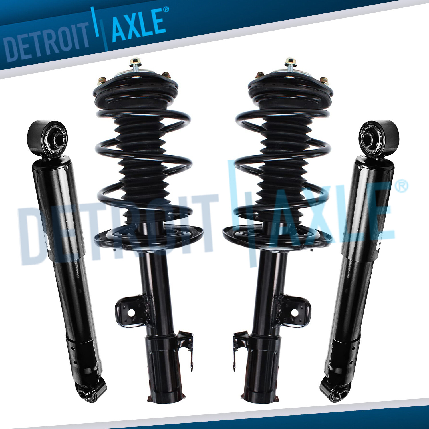 4pc Front Struts & Rear Shocks Absorbers for 2006 - 2012 Toyota Rav4 2.4L 2.5L