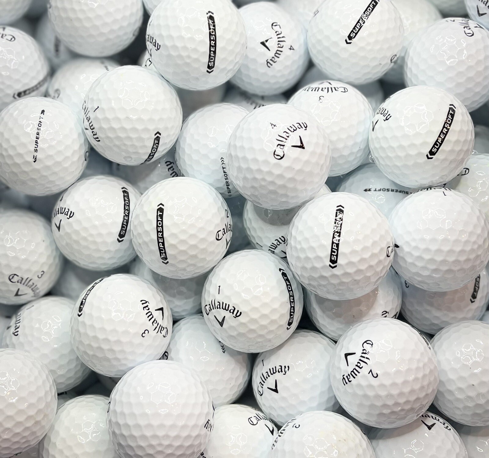 24 Callaway Supersoft Golf Balls  Mint 5/4A+  *Free Shipping*