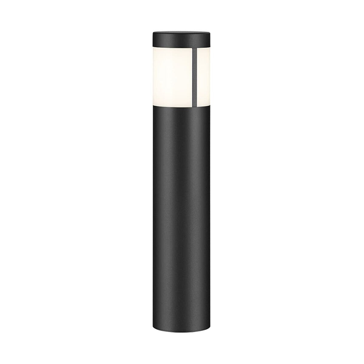 12 Volt 3000K LED 15.2" Round Bollards in Textured Black