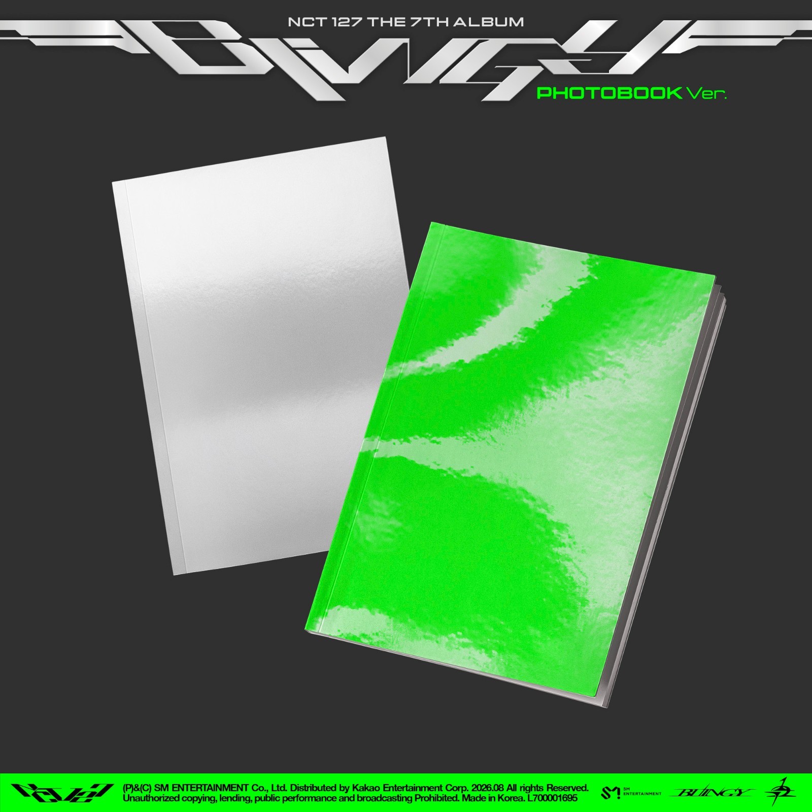 NCT 127 BLINGY 7th Full Album Photobook Ver. (ASSEMBLE / BLINGY / Set Ver)