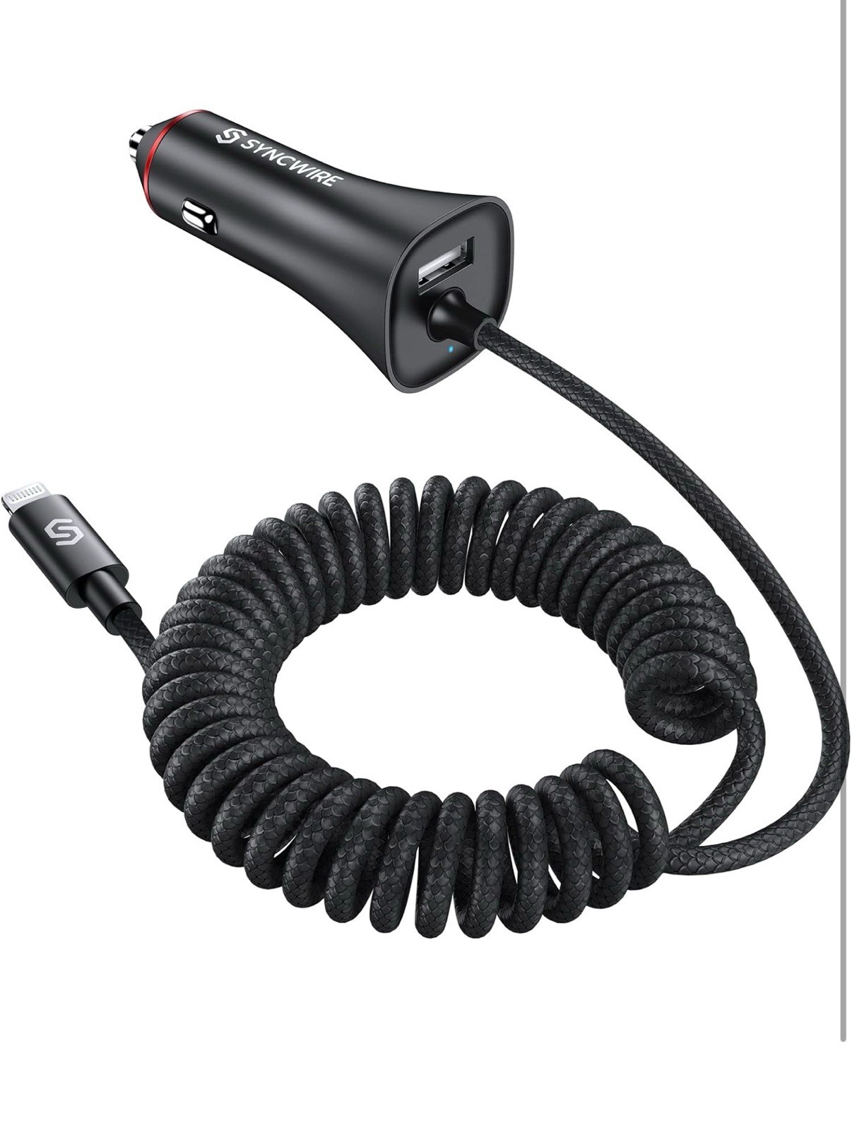 Apple MFi Certified] Syncwire iPhone Car Charger 32W Super Fast Car Phone