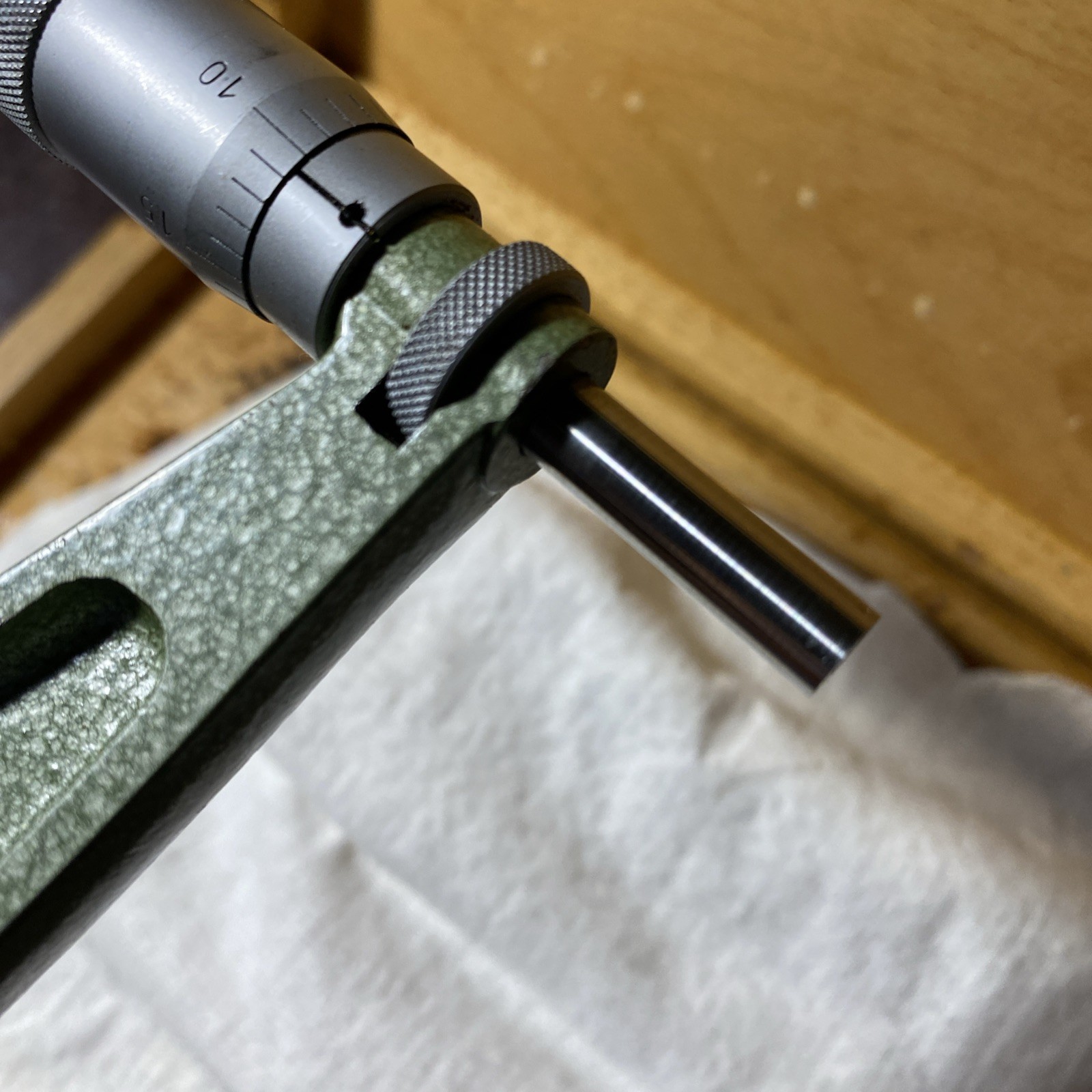 Mauser 7-8” Outside Micrometer With Case
