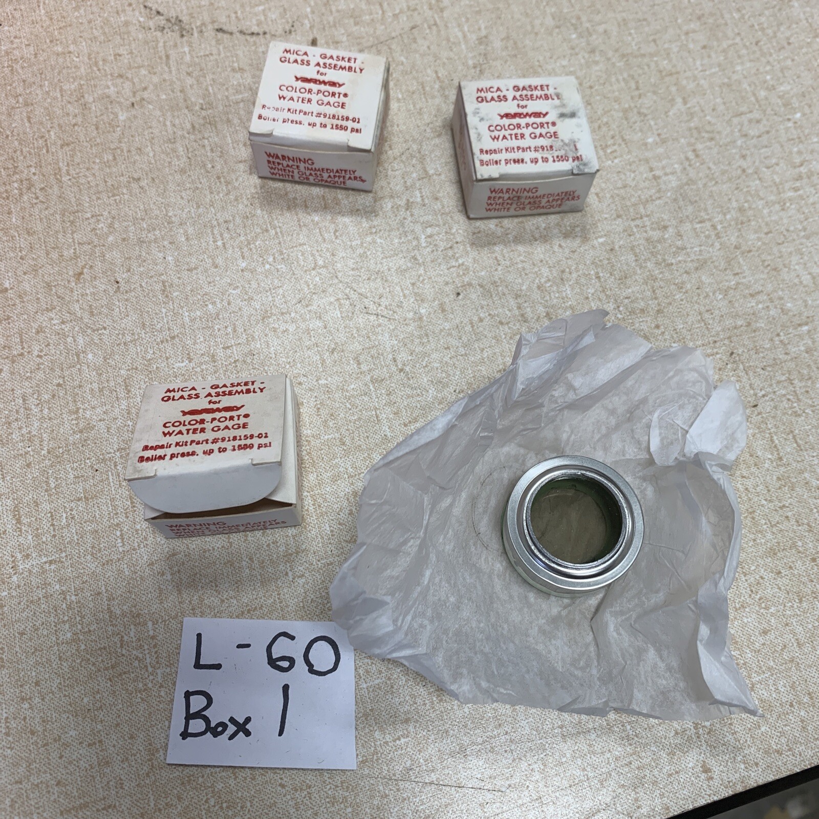 Lot Of 3 PENTAIR 918159-01 / 91815901 Repair Kit Color-port Water Gage Yarway