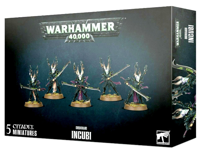 Drukhari Incubi NO BOX 5 Dark Eldar Combat Patrol Warhammer 40K Boarding Actions