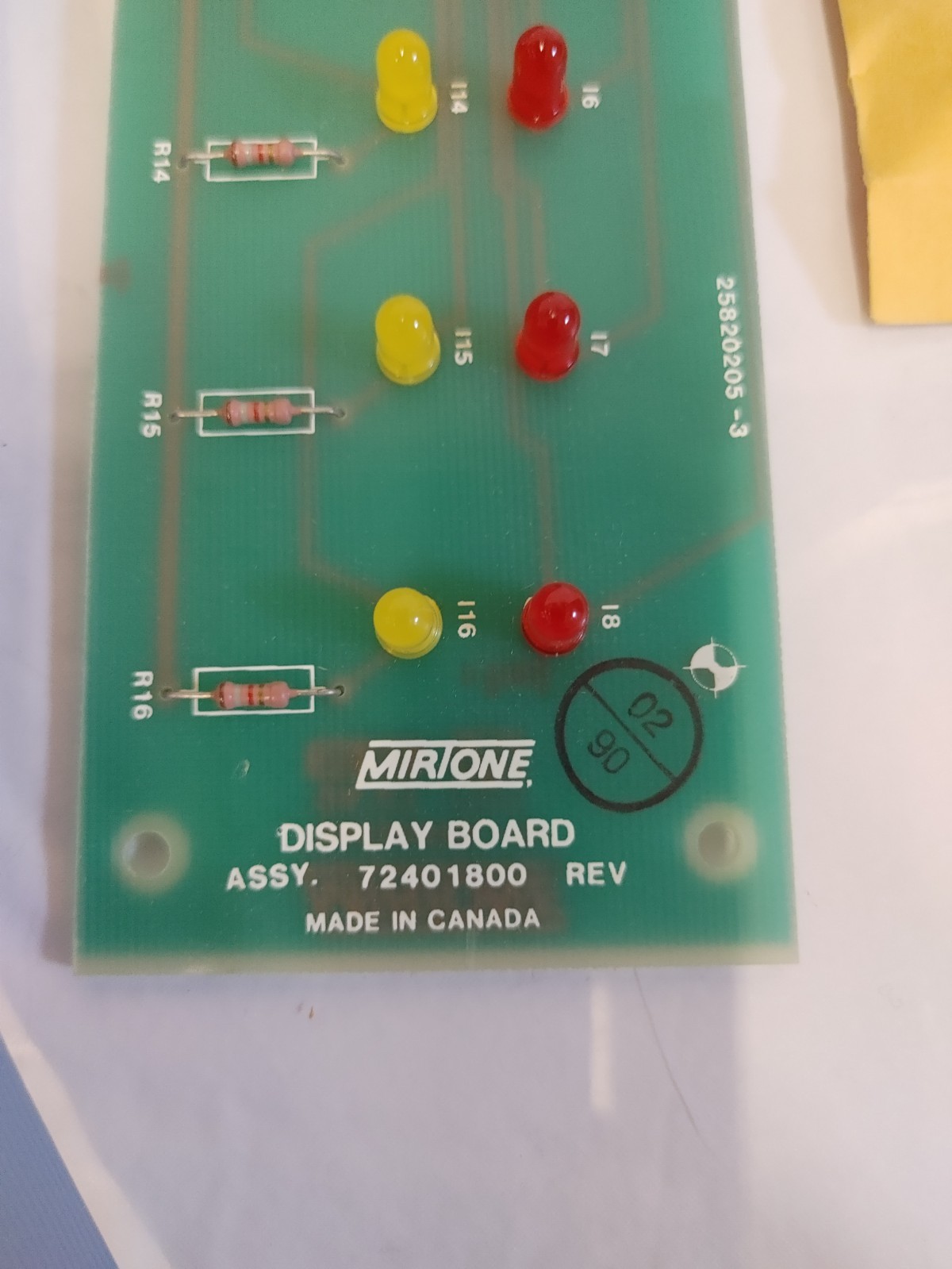 MIRTONE DISPLAY BOARD 72401800